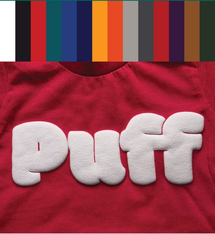 puff printing services