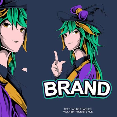 imageye imgi 16 anime logo template design template 150972 1787